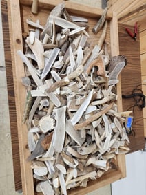 48.7 Lbs Of Elk Antler Chunks Slabs & Slices