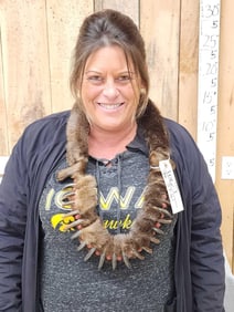 Plains Indians Style Grizzly Bear Claw Necklace