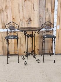 NWTF Pub Height Table & 2 Chairs