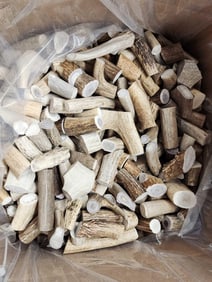 50 Lbs Of Grade A Deer Antler Chunks