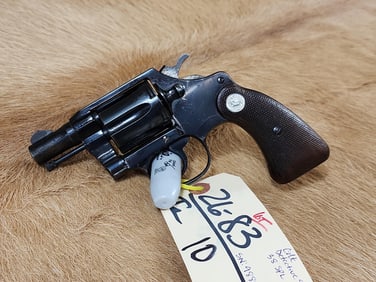 Colt Detective Specail 38spl Revolver