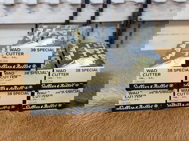 350 Rounds Of. 38 Spl Wad Cutter Ammunition