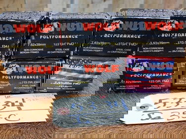 120 Rounds Of 7.62X39 Ammunition