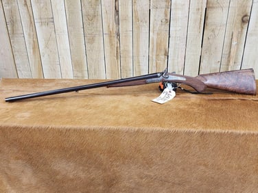 B. Stahl German Double Barrel Shotgun Rifle Combo