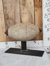 WWI Era Football Shaped Windmill Weight