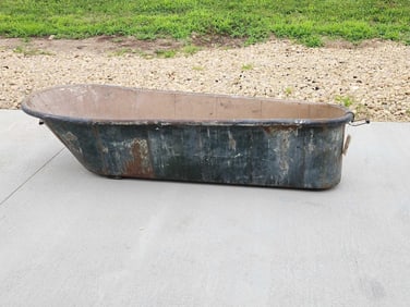 Spectacular 1800s Cowboy Bathtub