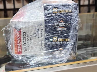 1500 Rounds Of .22 Ammunition