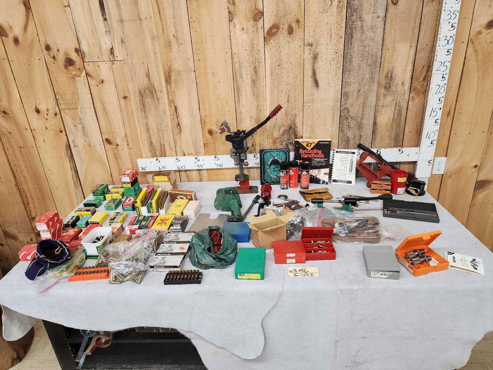 Ammunition Reloading Tools Supplies Projectiles Brass & More: 9.156 Includes everything you see in the pictures