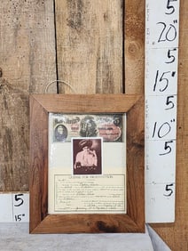 Copy Of 1873 Amarillo Texas Prostitution License