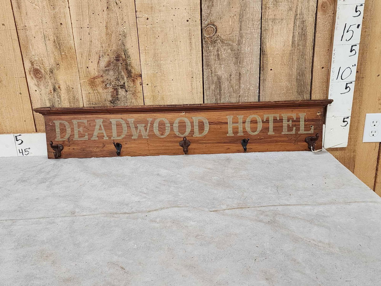 Rustic Coat Hanger Hook - 2