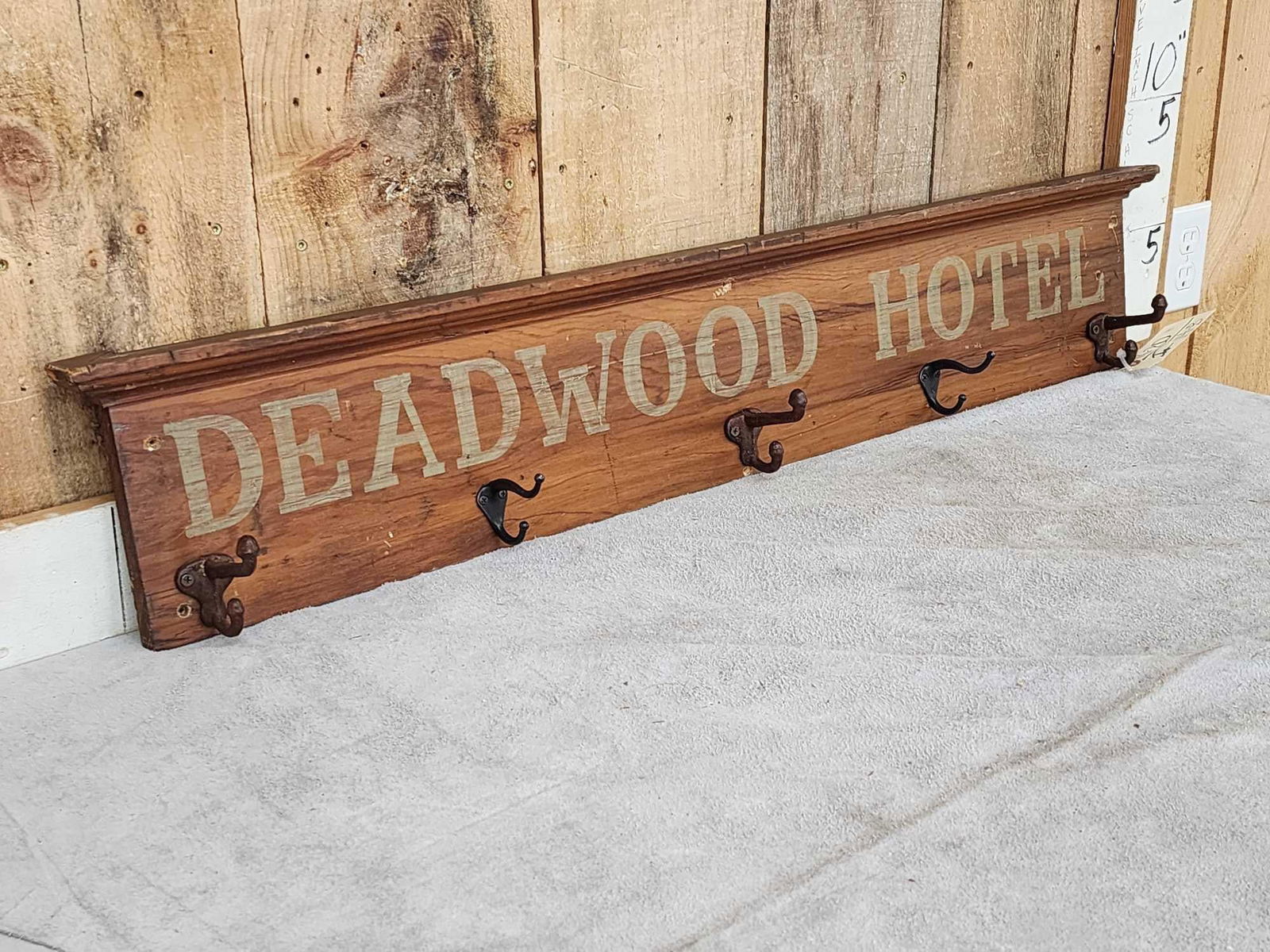 Rustic Coat Hanger Hook - 4