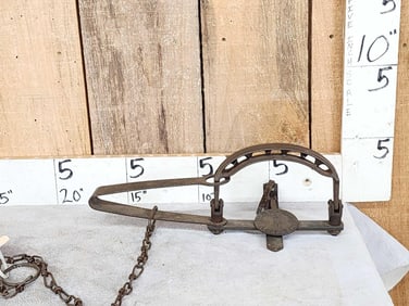 Herters Hudson Bay #121 Single Long Spring Wolf Trap