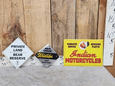 3 Decorative Signs