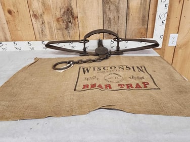 S. Newhouse Kenwood #15 Wisconsin Sesquicentennial Commemorate Bear Trap