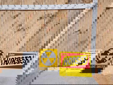 Group Of 3 Metal Signs