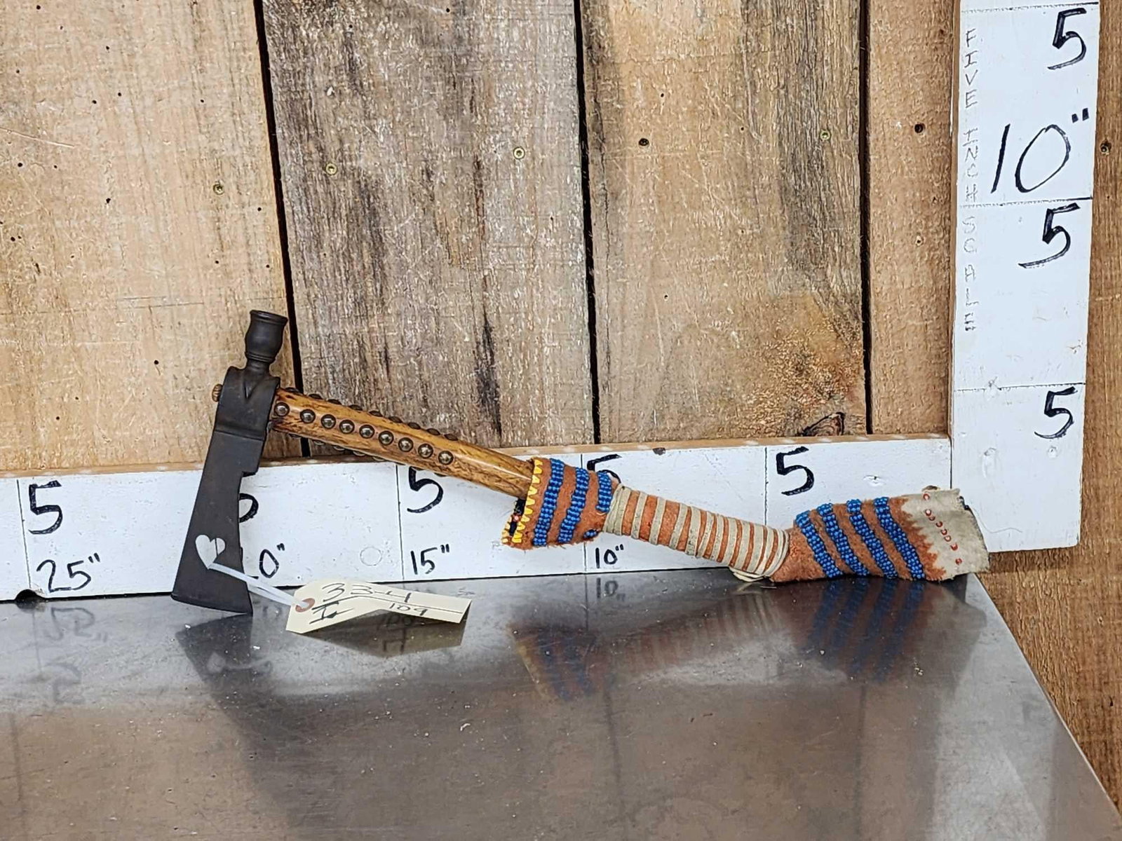 Native American Style Tomahawk Pipe (1 of 4)