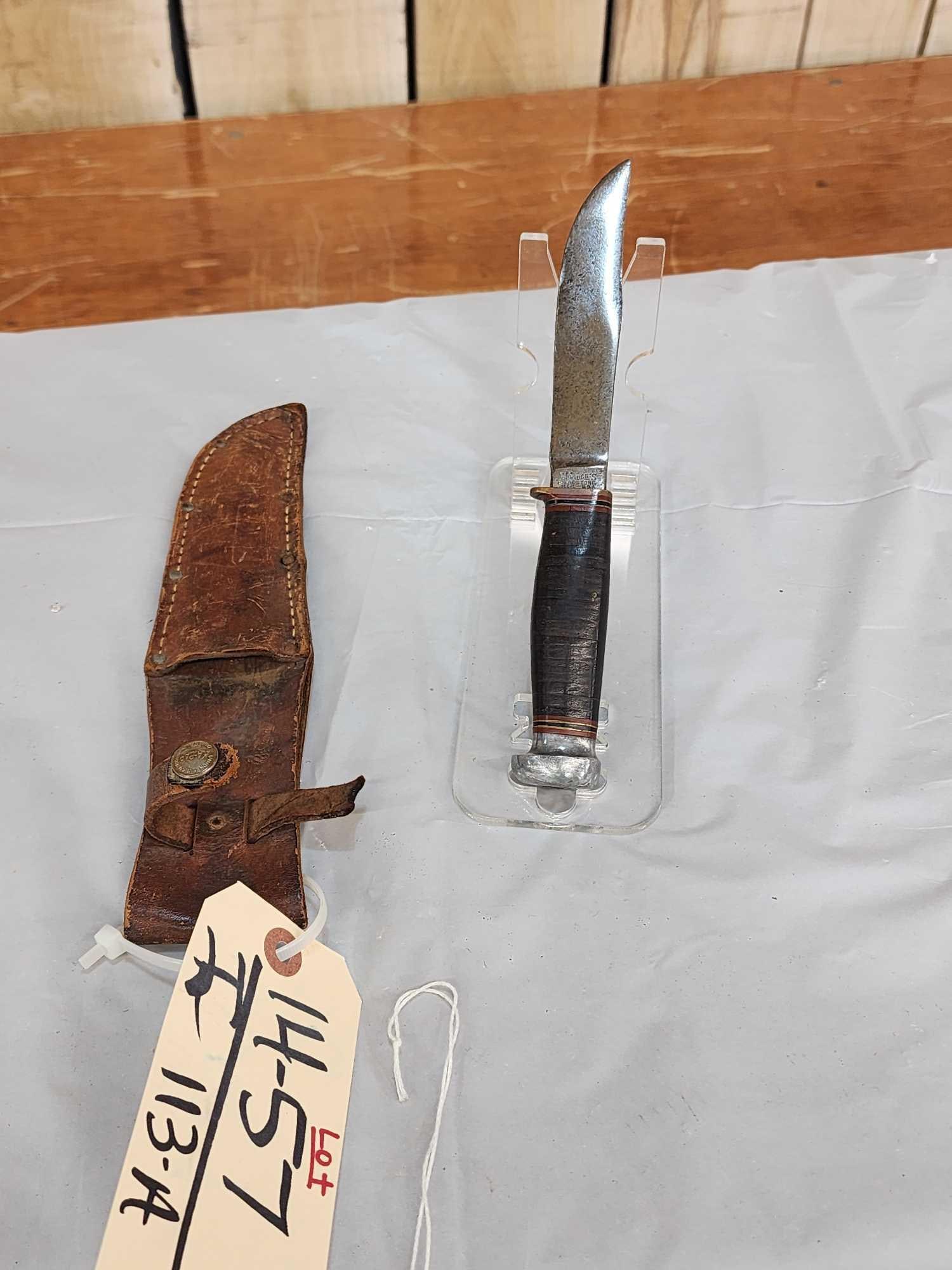 Vintage Marble's Expert Fixed Blade Knife (1 of 6)