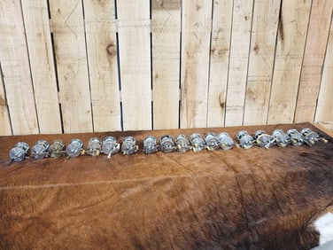 Collection Of 18 Vintage Shakespeare Bait Cast Fishing Reels