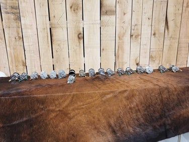 Collection Of 18 Vintage Pflueger Bait Cast Fishing Reels