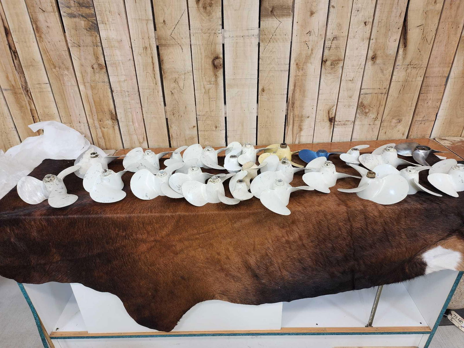 Collection Of 24 Outboard Boat Motor Props (1 of 5)