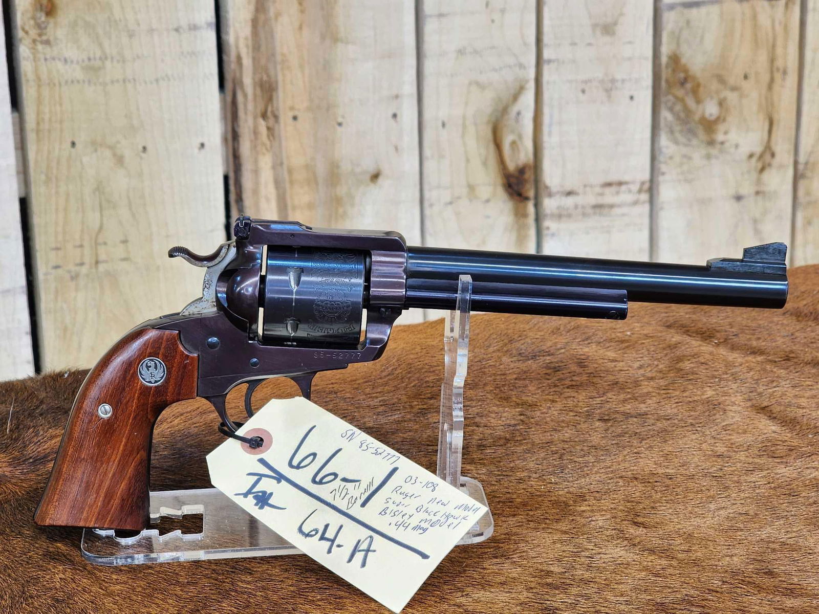 Ruger New Model Super Blackhawk Bisley .44 Mag Revolver (1 of 5)