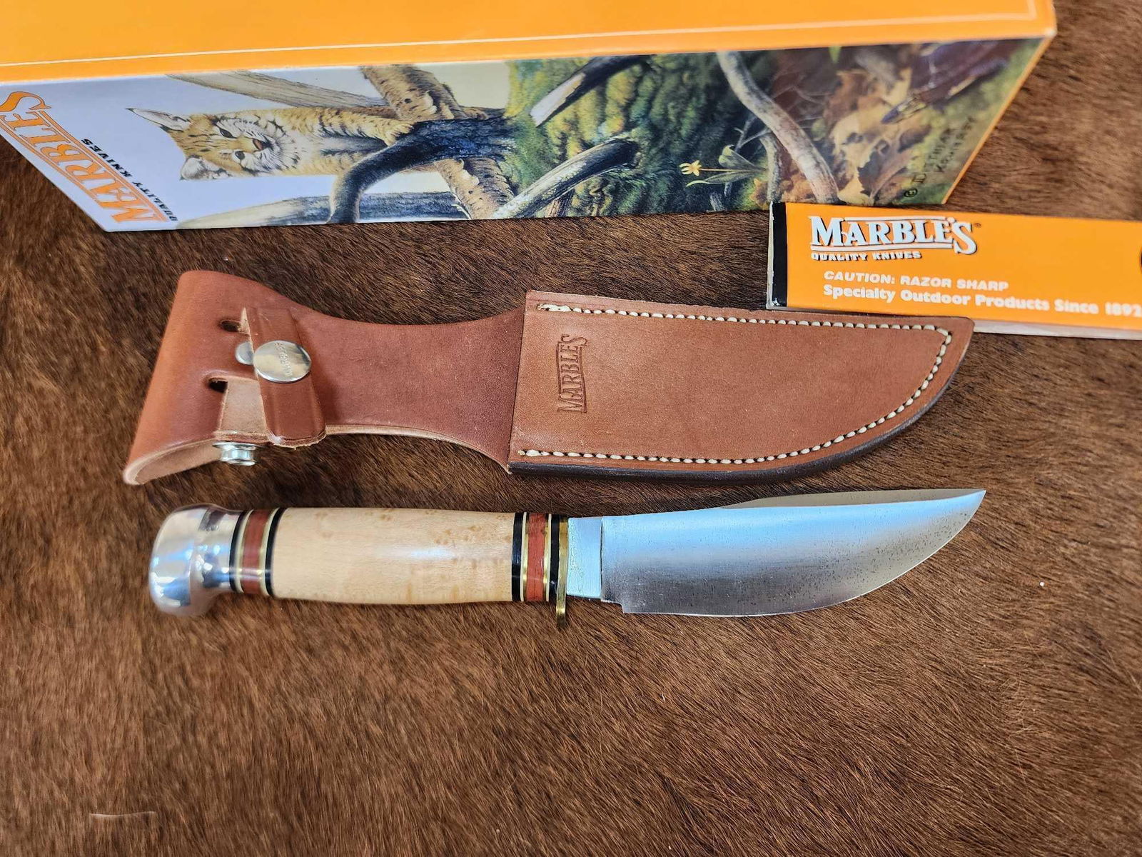 Marbles Fixed Blade Knife - 4