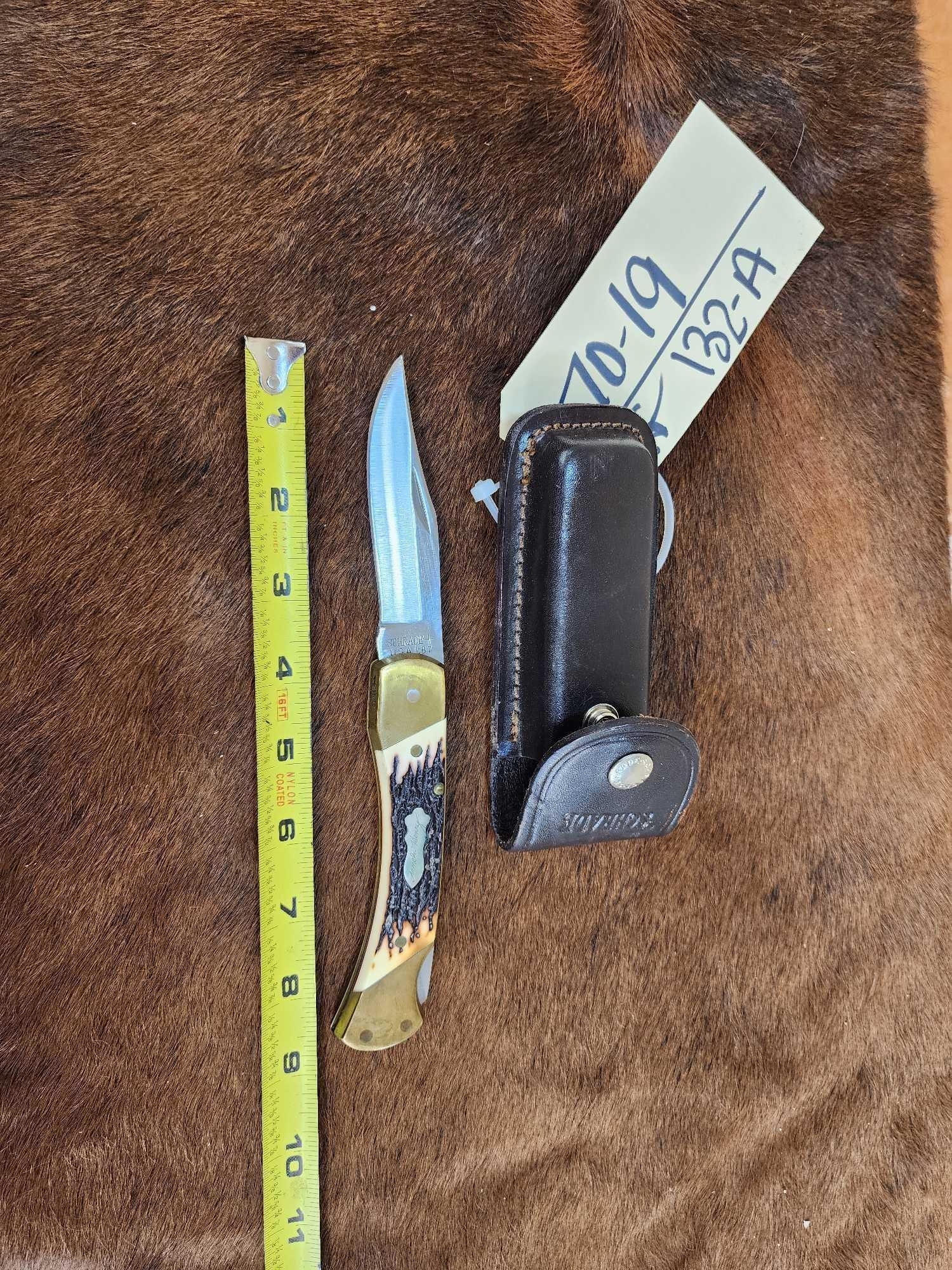 Vintage Schrade Uncle Henry Lock Blade Knife (1 of 5)