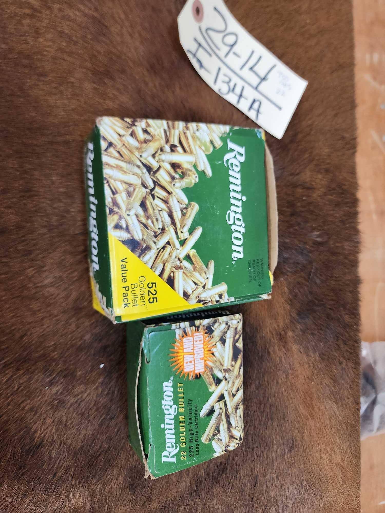 750 Rounds Of. 22 Ammunition: 29.14 Remington Brand