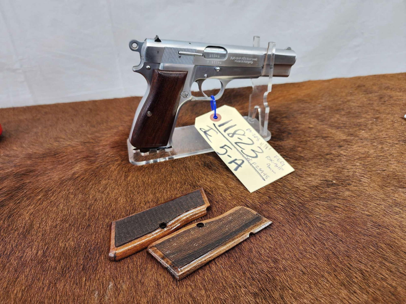 FEG Model PJK-9HP 9mm Semi Auto Pistol (1 of 5)