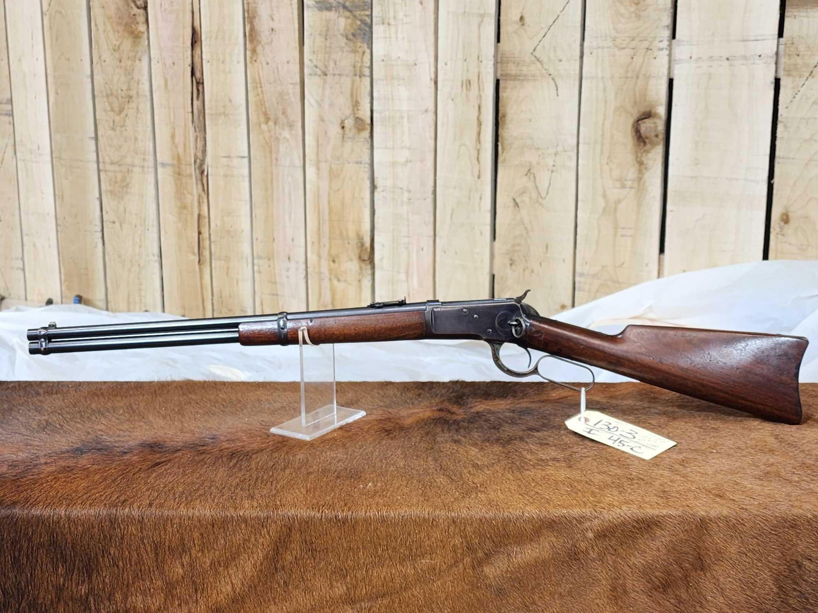 Winchester Model 1892 .44 WCF Saddle Ring Carbine Lever Action Rifle Mfg 1896 (1 of 20)