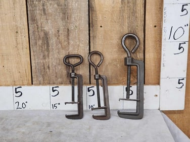 3 Newhouse Bear Trap Setting Clamps