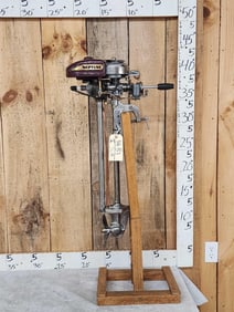 Circa 1940 Neptune Mighty Mite 1.5 HP Outboard Boat Motor