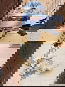 1940s Vintage Outboard Motor Corporation 3 HP Handitwin Outboard Boat Motor