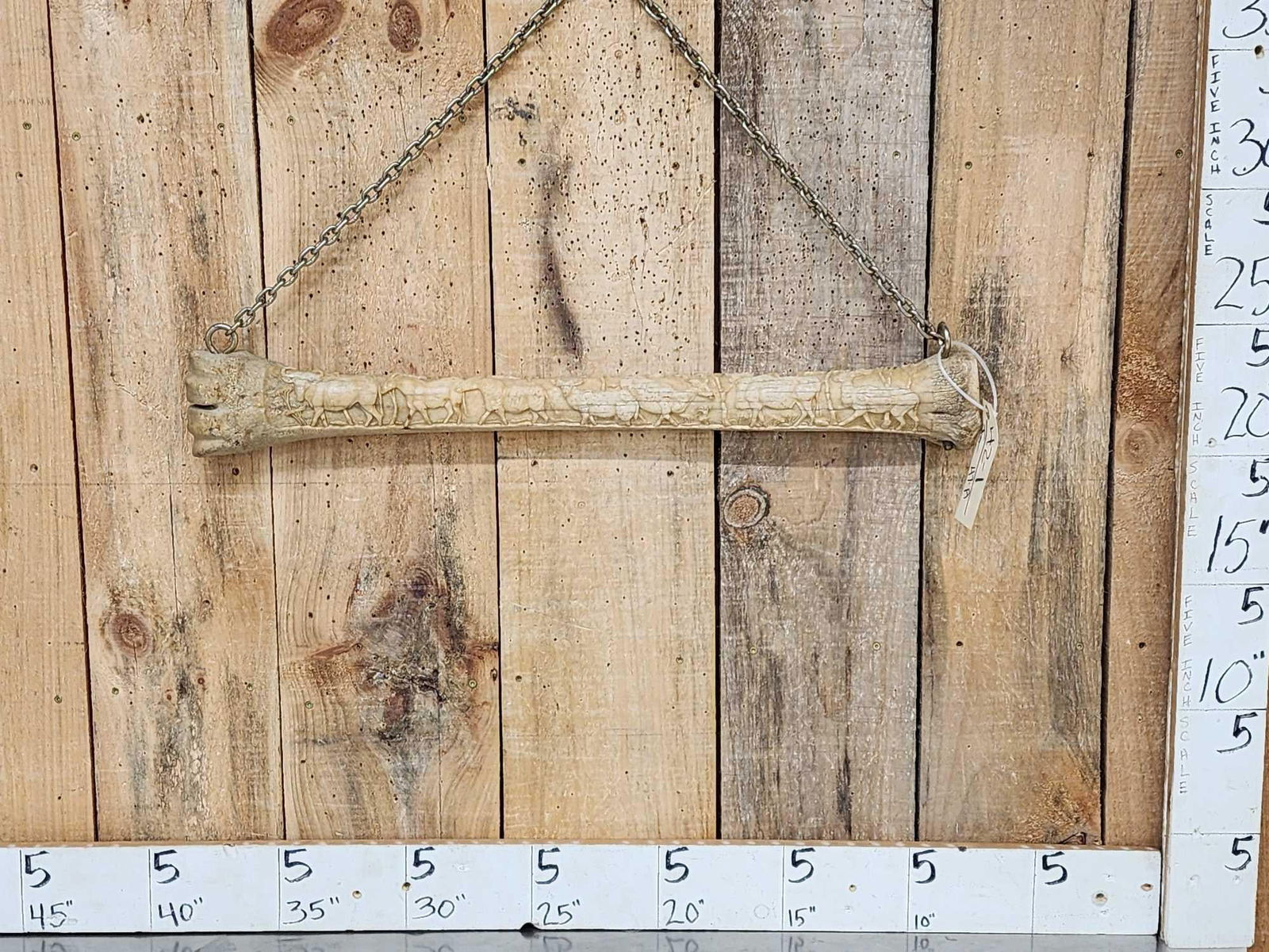 Hand Carved Giraffe Leg Bone (1 of 9)