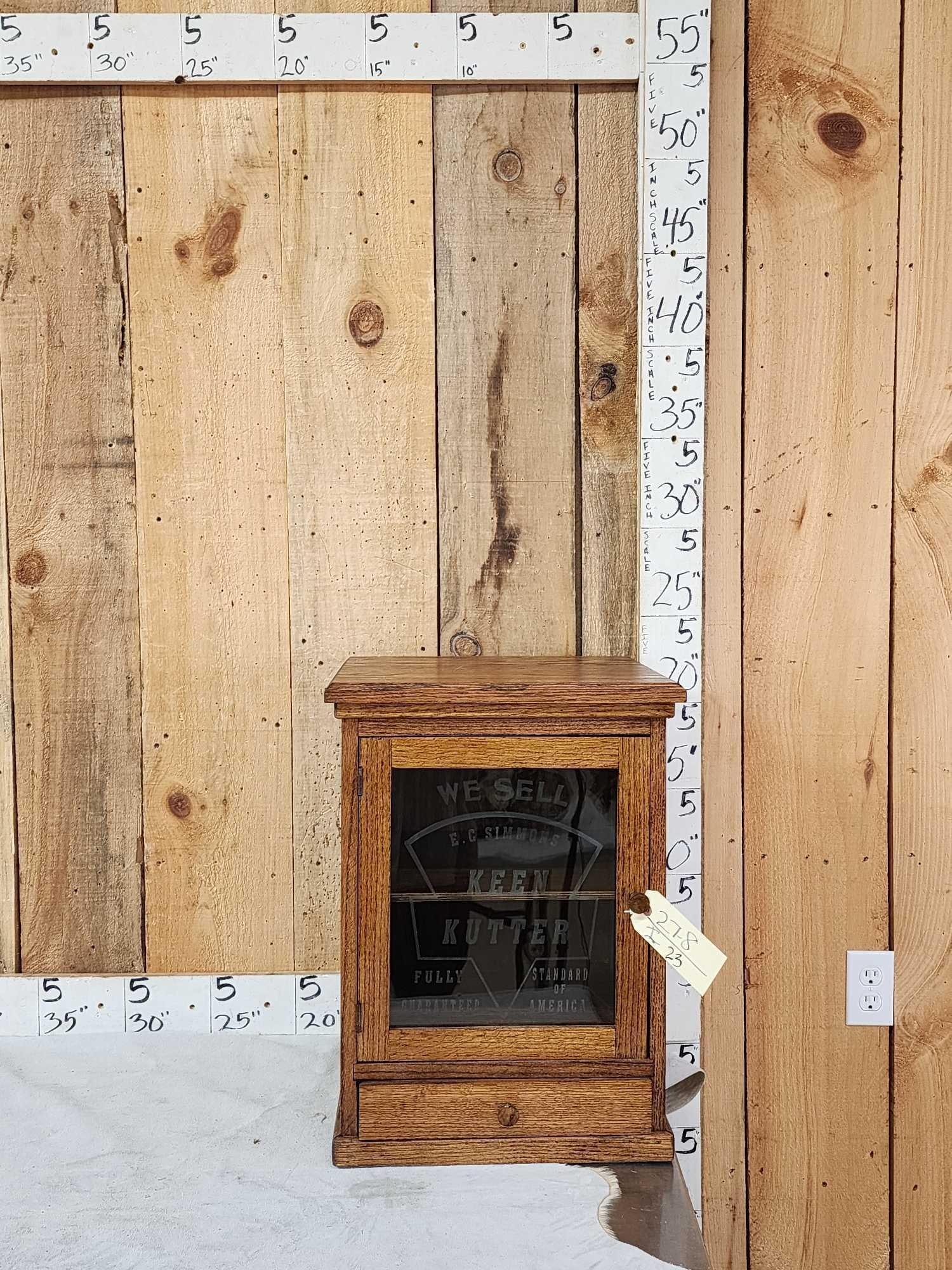 Oak Keen Kutter Cabinet (1 of 9)