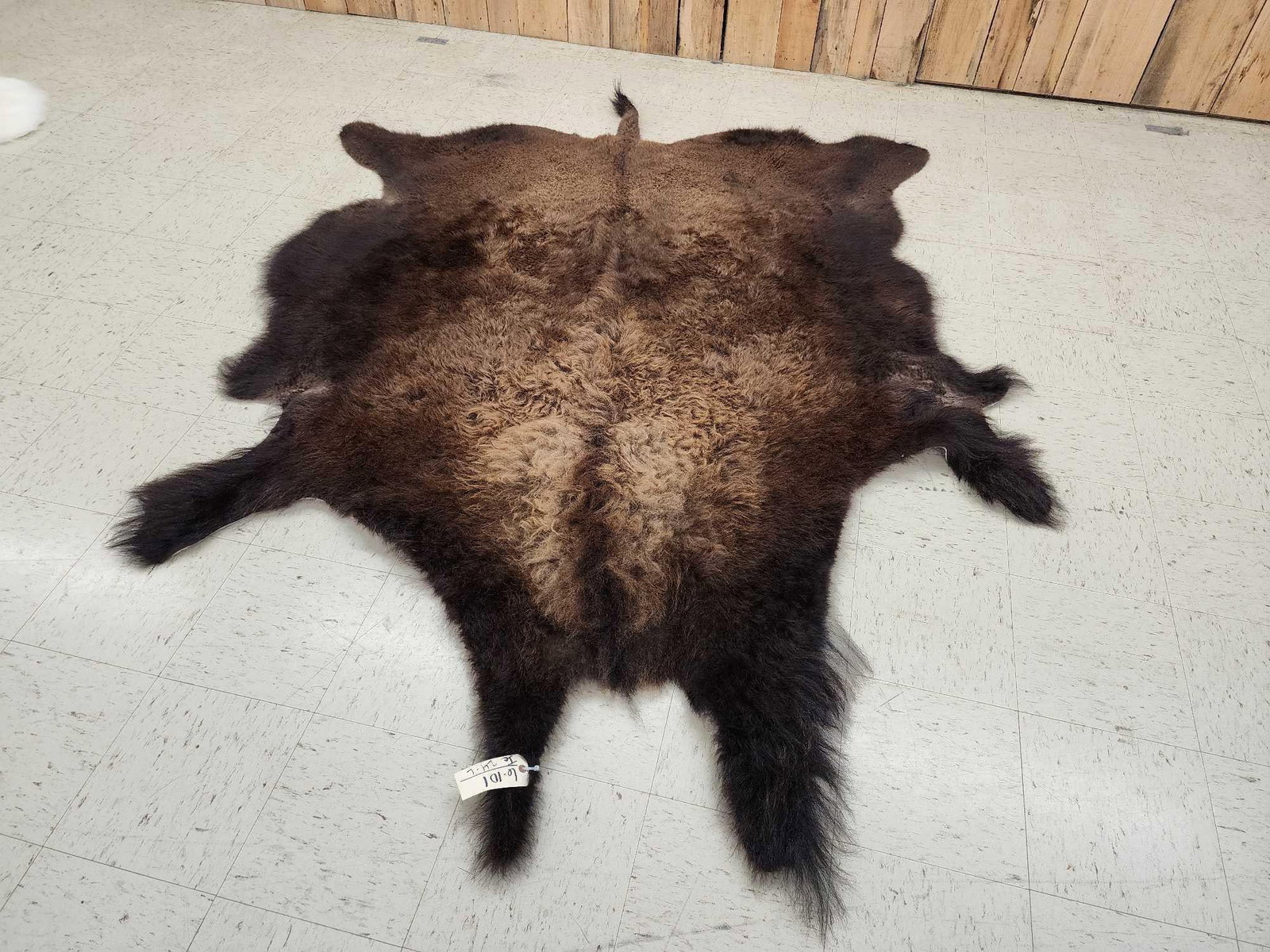 American Bison Buffalo Soft Tanned Robe Taxidermy: 6.101 Like new robe thick shaggy hair classic western look overall about 104" long x 78" wide