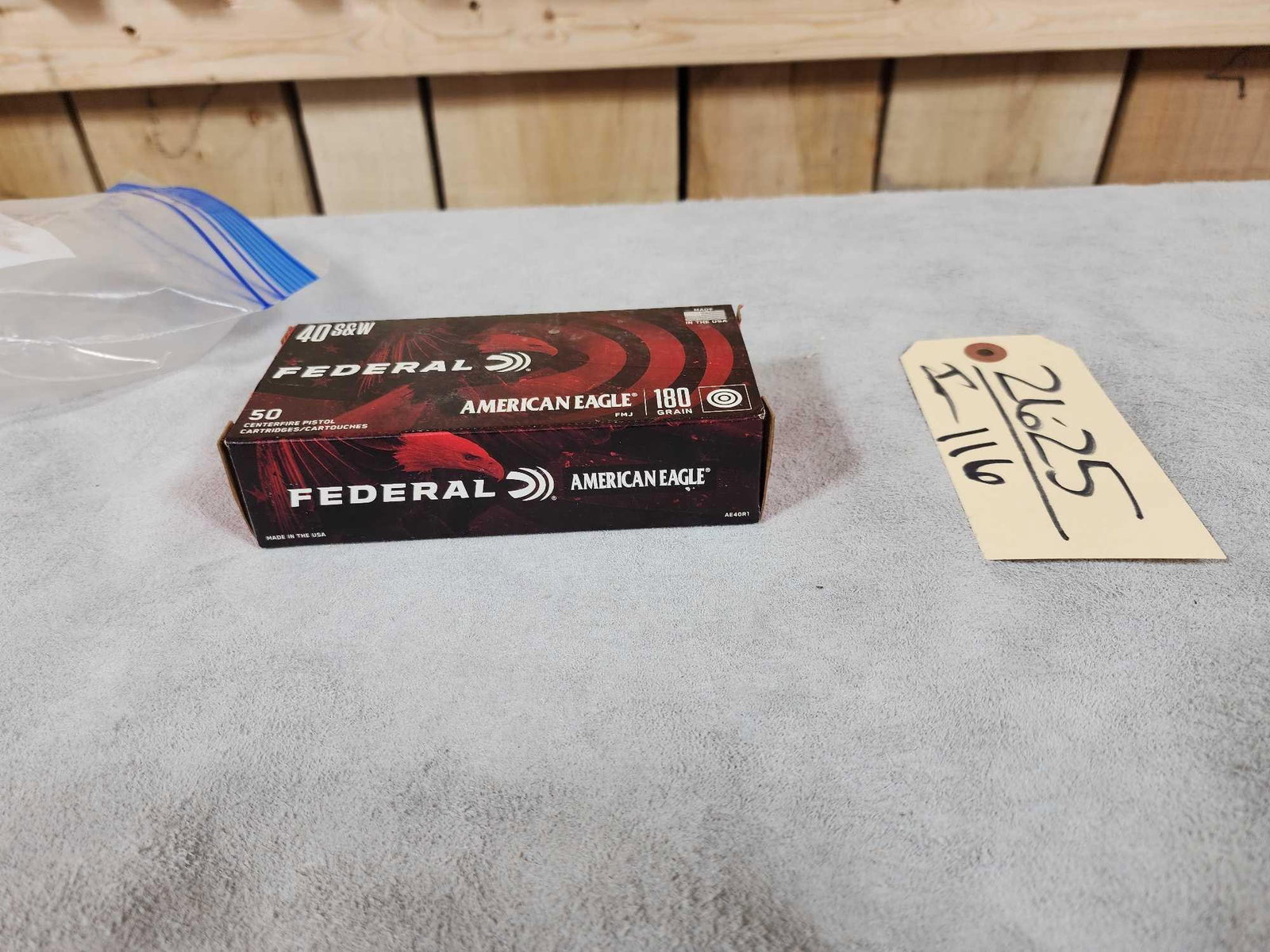 50 Rounds of. 40 Smith & Wesson Ammunition (1 of 2)