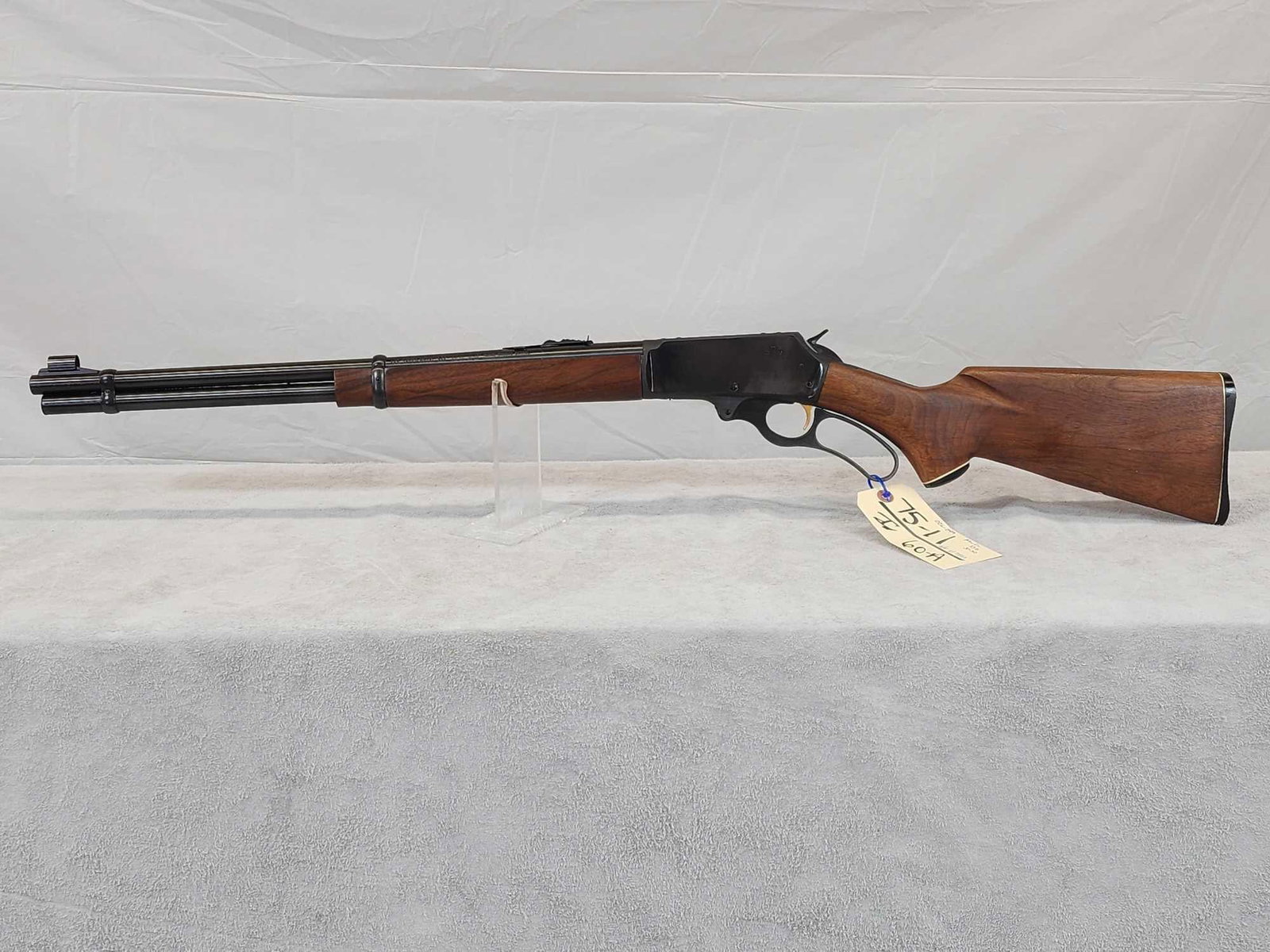 Marlin Model 336 30-30 Lever Action Rifle: 75.11 Nice clean gun like new has seen very little use SN U7803
