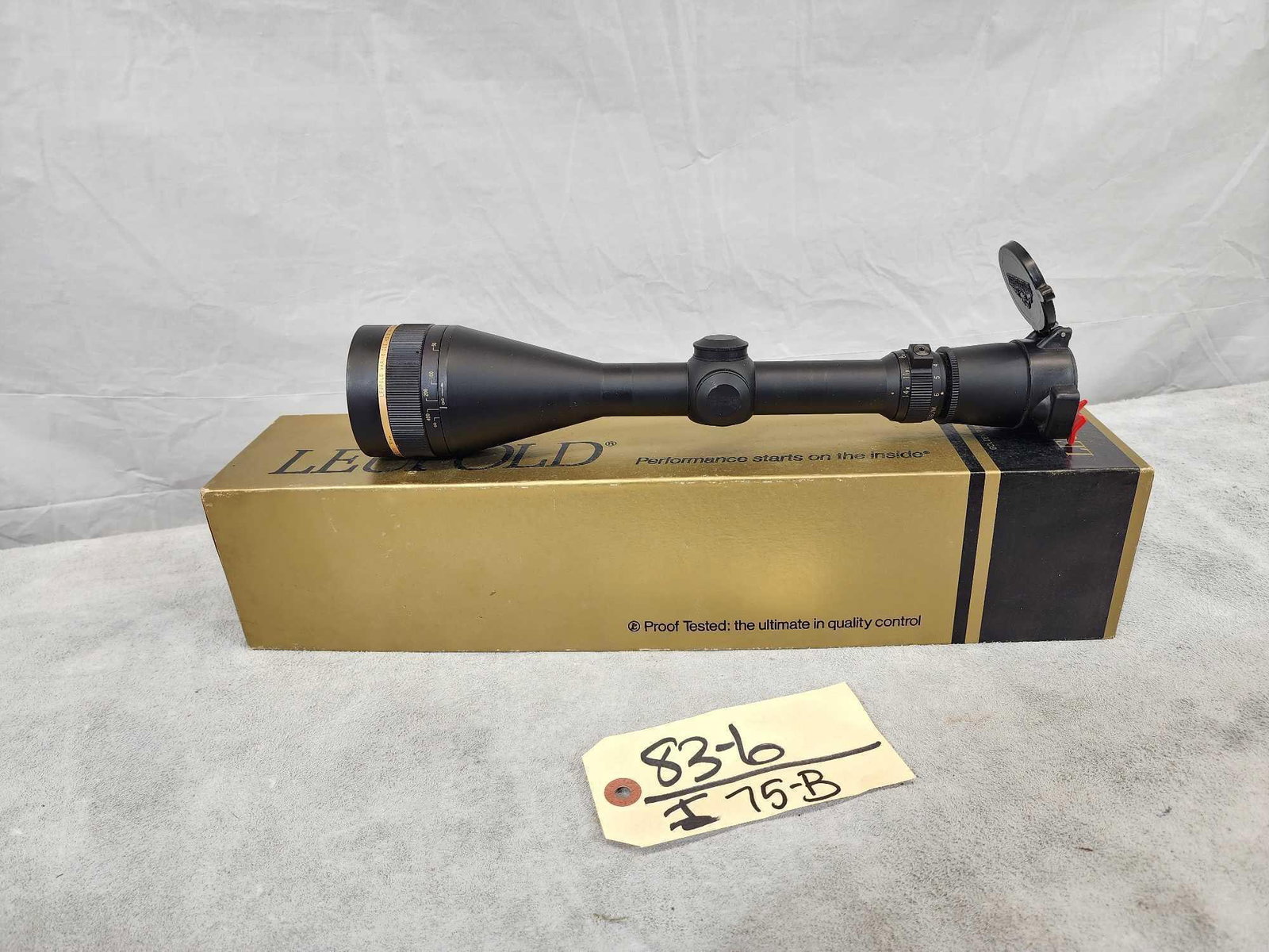Leupold Vari-X III 4.5x14-50mm Rifle Scope: 83.6 Nice piece
