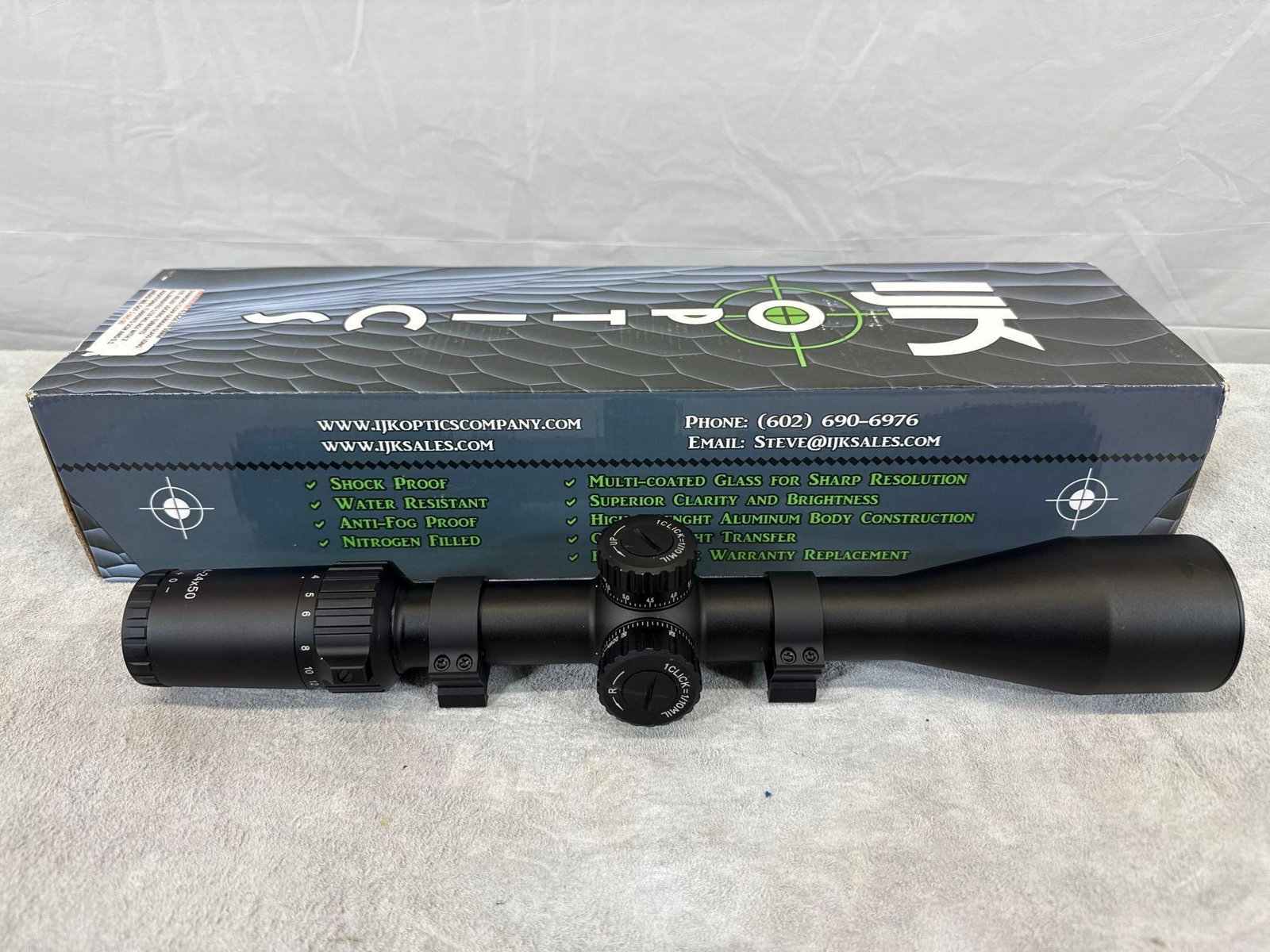 IJK Optics 4-24x50mm FFP Rifle Scope (1 of 4)
