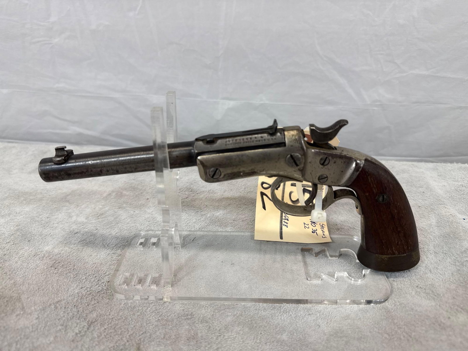 J Stevens NO 35 22 Break Top Single Shot Pistol (1 of 2)
