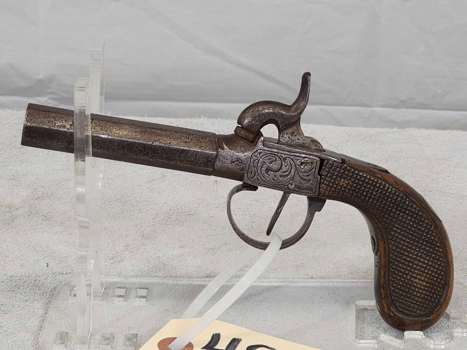 Antique German Made 45 cal Black Powder Boot Pistol (1 of 4)