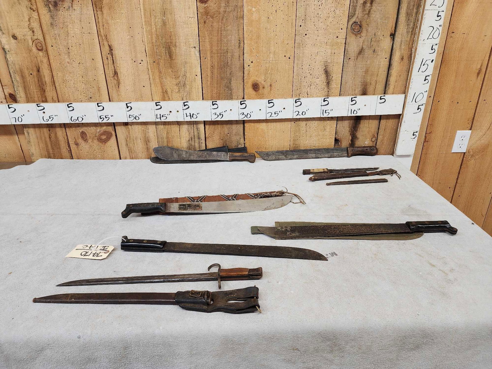 Various Machetes & Military Bayonet Lot (1 of 20)