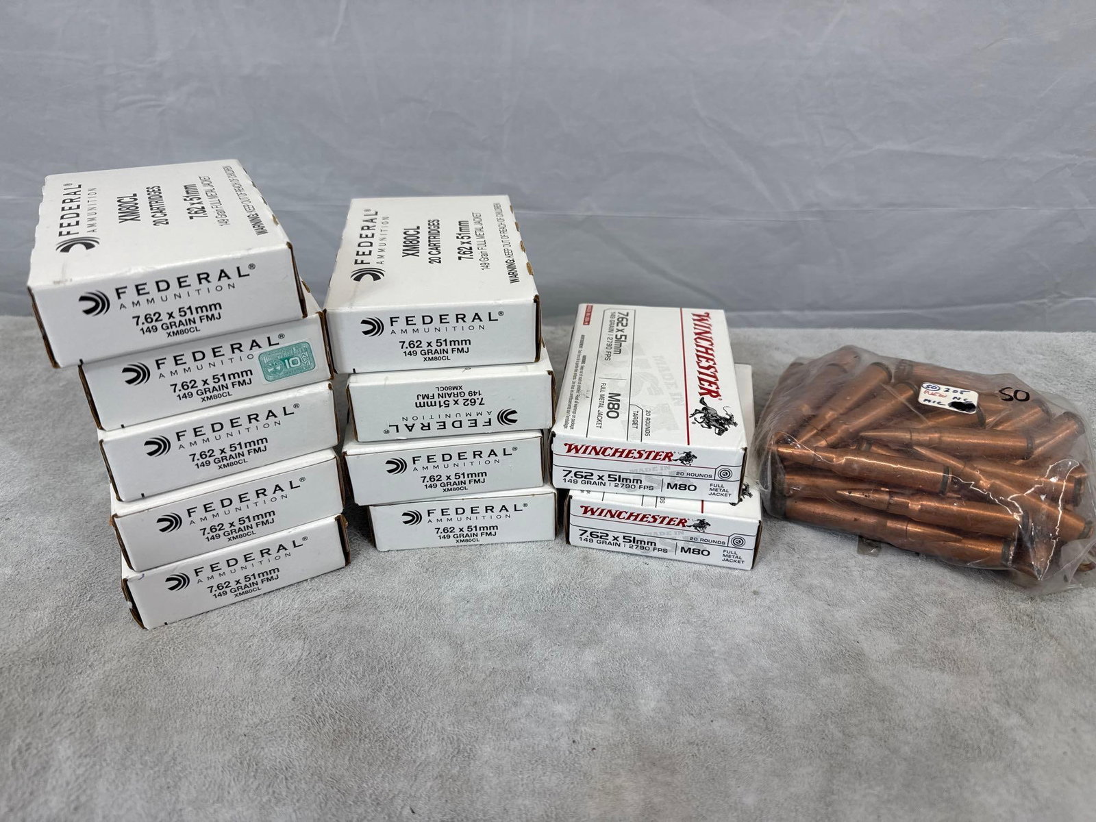 266 Rounds of 7.62x51mm/308 Ammunition (1 of 2)