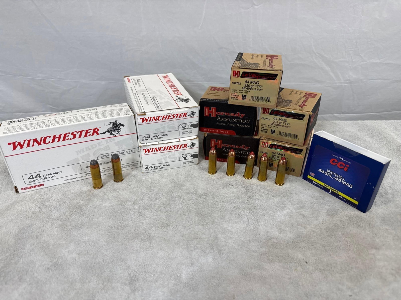 253 Rounds of 44 Magnum & 10 Rounds of 44 Spl/44 Mag Pest Control Ammunition (1 of 4)