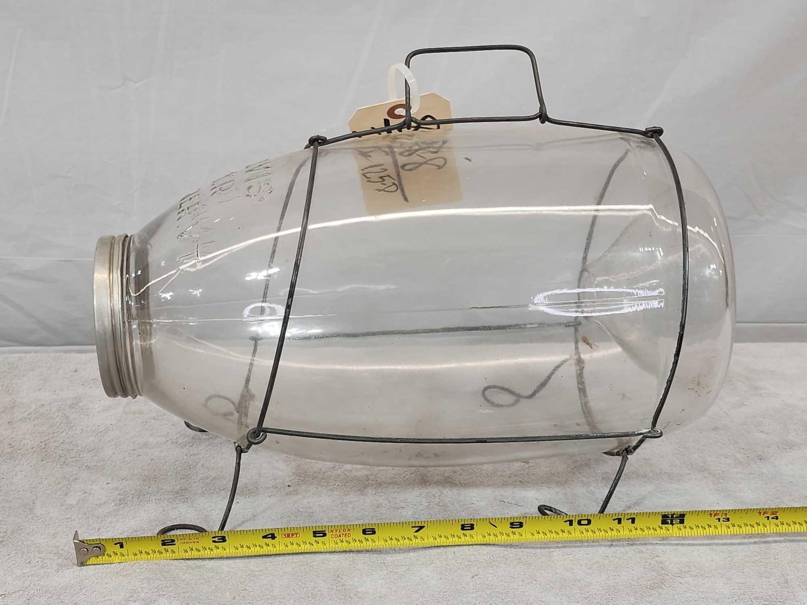 Vintage Orvis Glass Minnow Trap: 88.8 Cool piece
