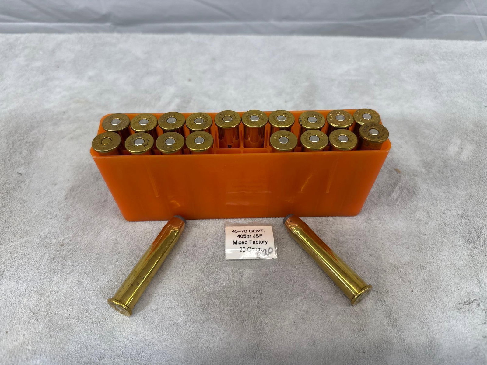 20 Rounds of 45-70 Government Rifle Ammunition (1 of 2)