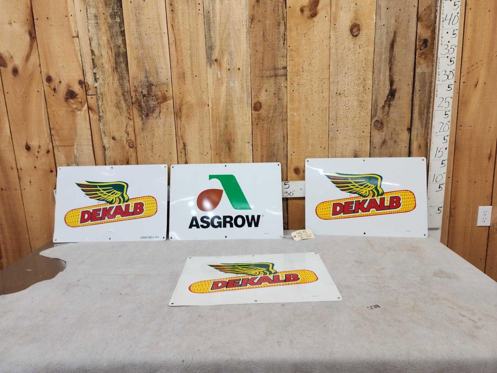 4 Dekalb / Asgrow Advertising Signs (1 of 3)