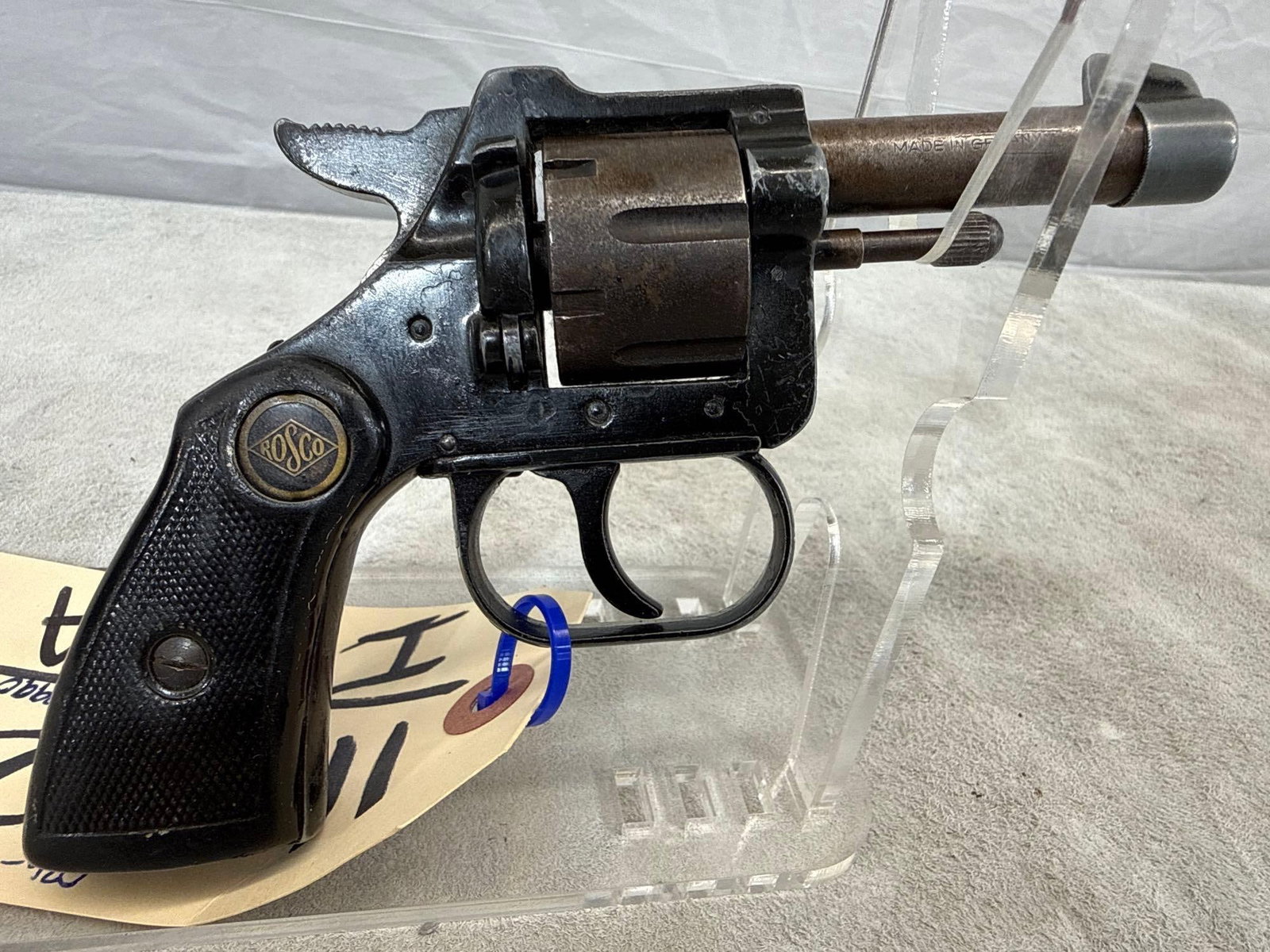 Rosco Vestpocket 22 Short Revolver: 114.22 used 2.25 inch barrel needs some work sn 339900