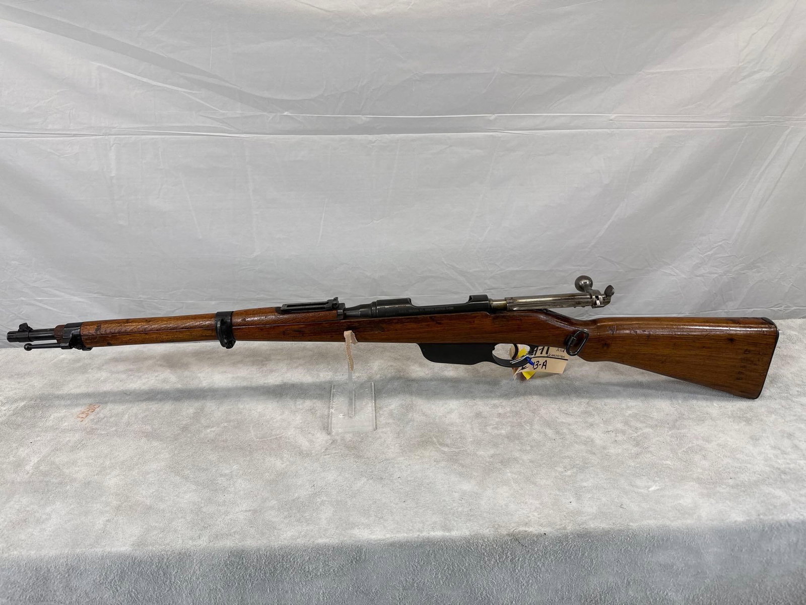 Steyr/C.A.I Mannlicher M95/34 8x56R Straight Pull Bolt Action Rifle: 114.11 Used 20 inch barrel good rifling clean rifle sn M953405809